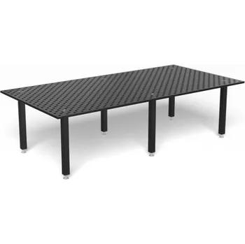 Dílenský stůl SIEGMUND [281040.XD7] Svařovací stůl Basic 8.7 3000x1500x25, plasmanitridovaný, Noha základní 815