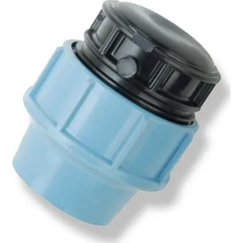 Vodovodní potrubí PE koncové víčko DN 40