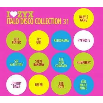 Zahraniční hudba 3CD Various: I Love ZYX Italo Disco Collection 31 2021