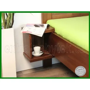 Noční stolek Noční stolek Supra 151 BUK Materiál: Buk, Moření: Kaštan