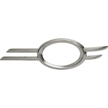 Nárazník L rámeček mlhovky, chromový [06-]