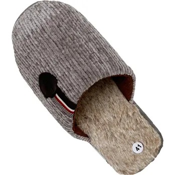 Pánské pantofle GiNo Pánská domácí obuv Barva: Hnědá, Velikost: 41