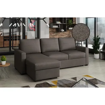 Sedací souprava Nábytek PEGAS s.r.o. Rohová sedací souprava Tomáš UNI hnědá