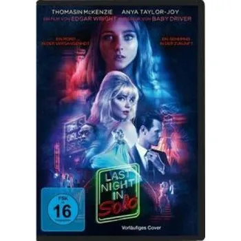DVD film Last Night in Soho – Thomasin McKenzie,Anya Taylor-Joy,Diana Rigg,Matt Smith,Jessie Mei Li,Terence Stamp,Lisa McGrillis,James Phelps,Oliver Phelps (EN)