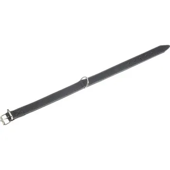Obojek pro psy Karlie Rondo kožený vel. L 27 mm x 52 cm černý