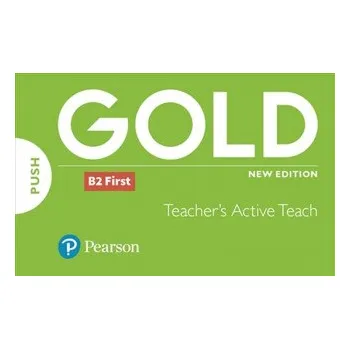 Anglický jazyk Gold B2 First New Edition Teacher's ActiveTeach USB – collegium (EN)
