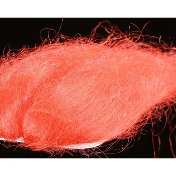 Sybai Fine Trilobal Wing Hair Fluo Salmon