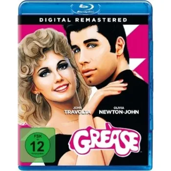 Blu-ray film Grease, 1 Blu-ray (Remastered): USA – Randal Kleiser,John Travolta,Olivia Newton-John,Stockard Channing,Jeff Conaway,Barry Pearl,Michael Tucci,Kelly Ward,Didi Conn,Jamie Donnelly (DE)