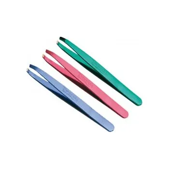 Kosmetická pinzeta Pinzeta 9,5 cm nerez metalická