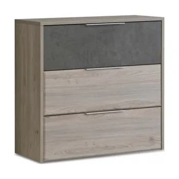 Komoda Zásuvková komoda Pamplona - dub nelson/beton