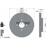 Brzdový kotouč TEXTAR 92232803