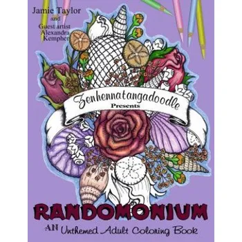 Cizojazyčná kniha Randomonium: An Unthemed Adult Coloring Book – Jamie Taylor (EN)
