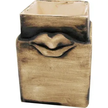 Zahradní dekorace Keramická dóza na tužky - pusinka