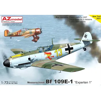 Plastikový model 1:72 Messerschmitt Bf 109 E-1 „Experten 1“