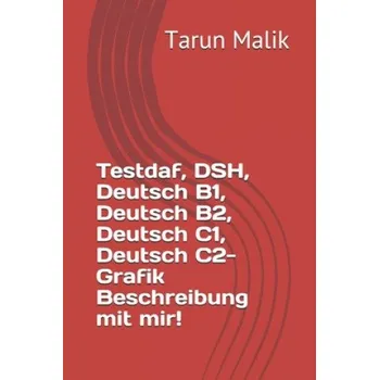 Německý jazyk Testdaf, DSH, Deutsch B1, Deutsch B2, Deutsch C1, Deutsch C2- Grafik Beschreibung mit mir! – Tarun Malik (DE)