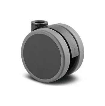 Pojezdové kolečko TENTE KOLEČKA Kolečko designové 55mm, otočné, otvor pro čep, 5920UAI055L51-10
