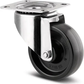 Pojezdové kolečko TENTE KOLEČKA Kolečko do pekařských pecí 100mm, otočné, plotýnka, 3470BOG100P62