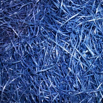 Pro ptáka Dřevitá vlna modrá Hmotnost: 1 kg