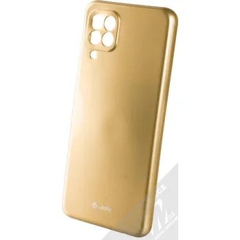 Pouzdro na mobilní telefon 1Mcz Jelly TPU ochranný kryt pro Samsung Galaxy A22, Galaxy M22, Galaxy M32 zlatá (gold)