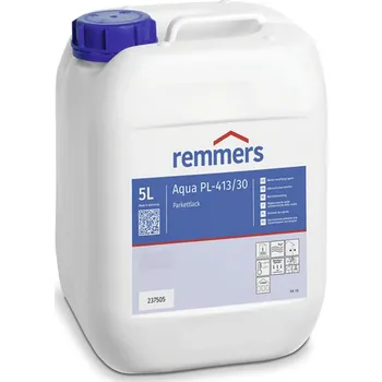 Lak na dřevo Remmers Aqua PL 413/50 Parkettlack 5L Siedenglänzend/saténový lesk + dárek k objednávce nad 1000Kč