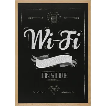 Kancelářský nábytek Dřevěný Slide-in rám A1 - Přírodní