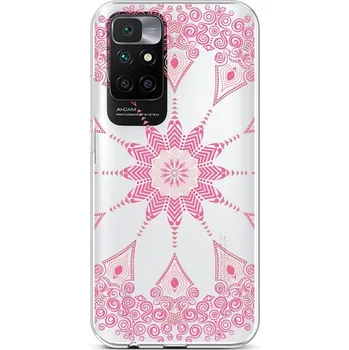 Pouzdro na mobilní telefon Kryt Xiaomi Redmi 10 silikon Pink Mandala (obal neboli pouzdro na Xiaomi Redmi 10)