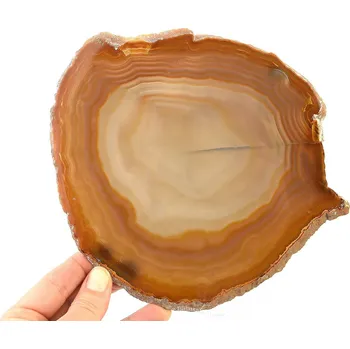 Přírodní kámen Plátek z achátu Brazílie 319g sleva