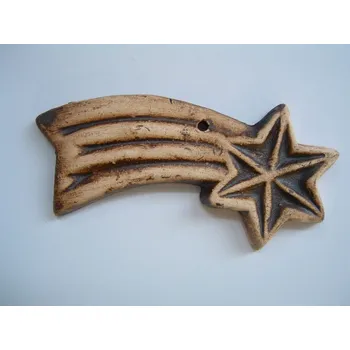 Zahradní dekorace Vánoční ozdoby - kometa levá