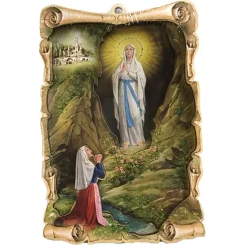 3D puzzle Panna Maria Lurdská 3D (3D obrázek na zavěšení)