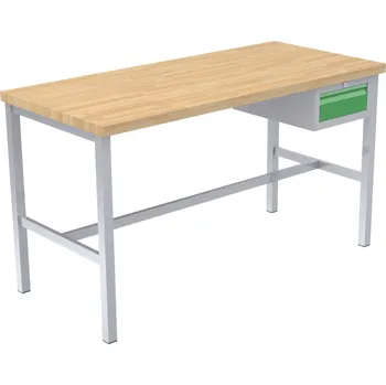 Dílenský stůl Pracovní stůl 150x68,5 cm se zásuvkou
