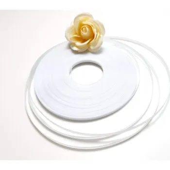 Plastová kostice bílá - 8 mm