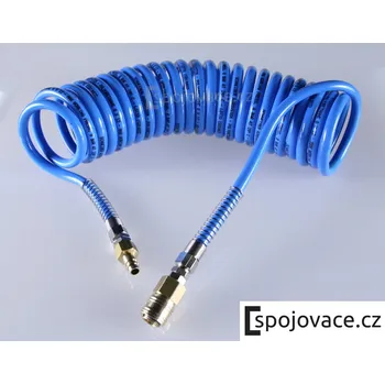 Příslušenství ke kompresoru Schneider Spirálová ohebná, měkká pneumatická hadice 10-6,5/7,5m