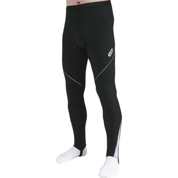 Cyklistické kalhoty Cycloschein Cycloschein ART 409 Cyklokalhoty dlouhé, zateplené, pas, černé - 180