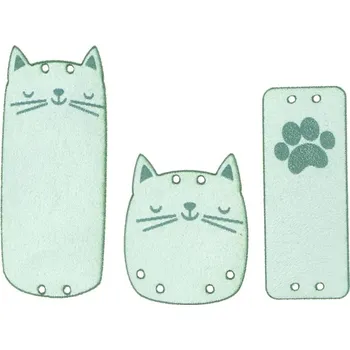 Nášivka Štítky kočka mint (Štítky kočka mint)