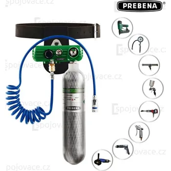 Kompresor Stlačený vzduch v kartuši pro veškeré pneumatické nářadí DRUCKLUFT MOBILO, Prebena