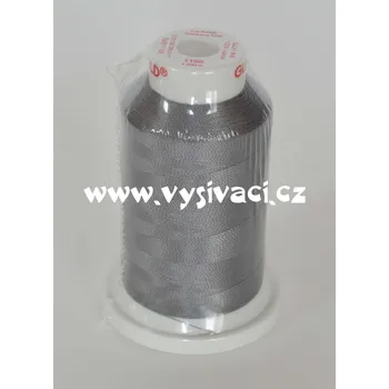 Nit vyšívací nit Gunold Sulky šedá 1166, návin 1000m, viskóza Jednotka: 1 kón návin 1000m