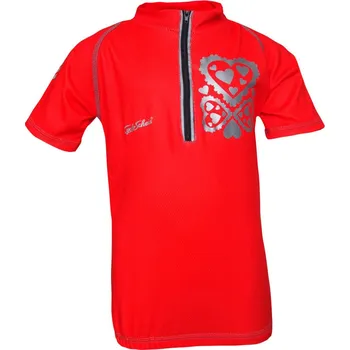 cyklistický dres Cycloschein Cycloschein ART 335 Cyklodres dětský REFLEX červený - 120