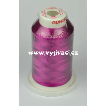 Nit vyšívací nit Gunold Sulky fialová 1192, návin 1000m, viskóza Jednotka: 1 kón návin 1000m