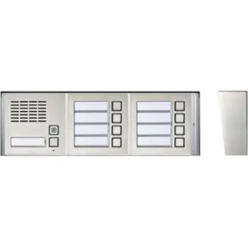 Poštovní schránka Zvonkové tablo TESLA GARANT na povrch - 9 účastníků - HORIZONTÁLNĚ