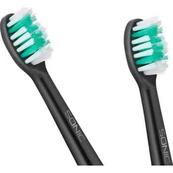 Náhradní hlavice k elektrickému kartáčku Teesa Sonic Black medium náhradní kartáčky 2 ks