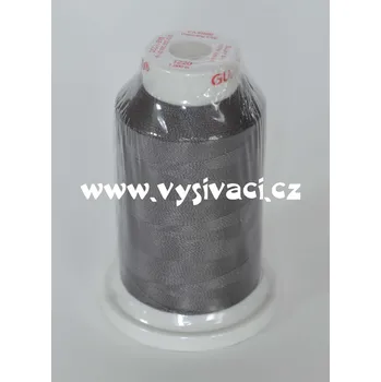 Nit vyšívací nit Gunold Sulky šedá 1220, návin 1000m, viskóza Jednotka: 1 kón návin 1000m