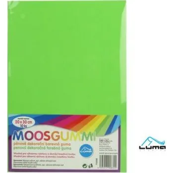 MOOSGUMMI A4 zelená světle LUMA A