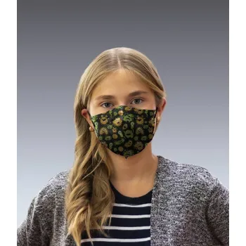 Pleťová maska Pardam PARDAM - český výrobce respirátorů BreaSAFE Nanovlákenná maska BreaSAFE COMMUNITY MASK KIDS Varianta: bacily
