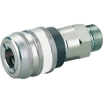 Příslušenství ke kompresoru Schneider Bezpečnostní 1/4" rychlospojka s vnějším závitem