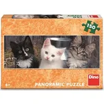 Dino Panoramic Tři koťátka 150 dílků