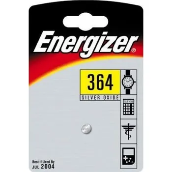 Vývojová deska Energizer knoflíková baterie 394/SR45 1,55V AgO - 60mAh (G9, LR936, 394, 194, GP94A, LR45)