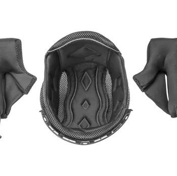 Helma na motorku lícnice a klobouk pro přilby Integral 3.0 XXL