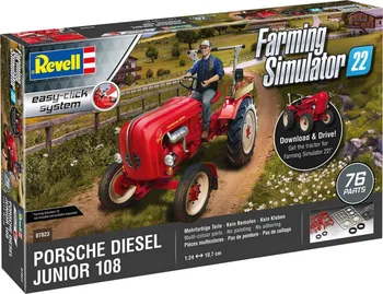 Plastikový model Revell Farming Simulator Edition Porsche Junior 108 1:24