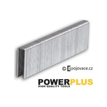Průmyslová sponka Powerplus Spony do sponkovačky délky 25 mm, typ A, Powerplus, 1000 ks