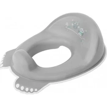 Nočník TEGA BABY Sedátko na WC protiskluzové Sova šedé